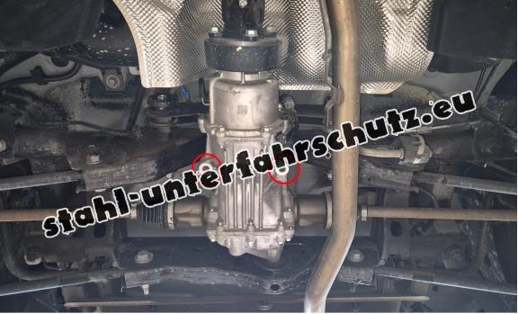 Aluminium Differentialschutz für  Dacia Duster 4x4