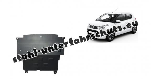 Unterfahrschutz für Motor der Marke Citroen C1