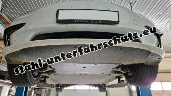 Unterfahrschutz fur Vorderes Elektromotor für Tesla Model 3 AWD