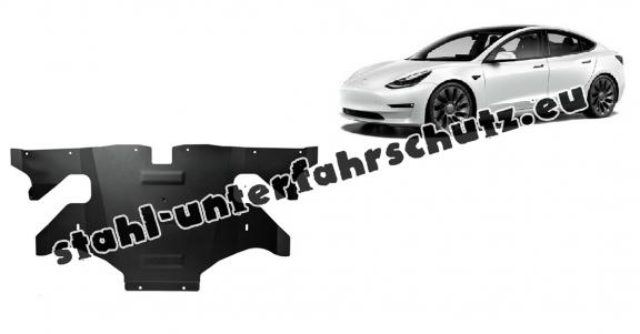 Unterfahrschuzt für Elektromotor hinten Tesla Model 3 AWD