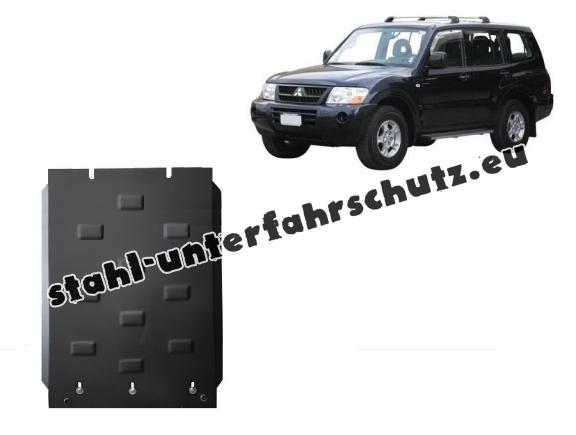 Getriebe schutz aus Stahl für  Mitsubishi Pajero 3 (V60, V70)