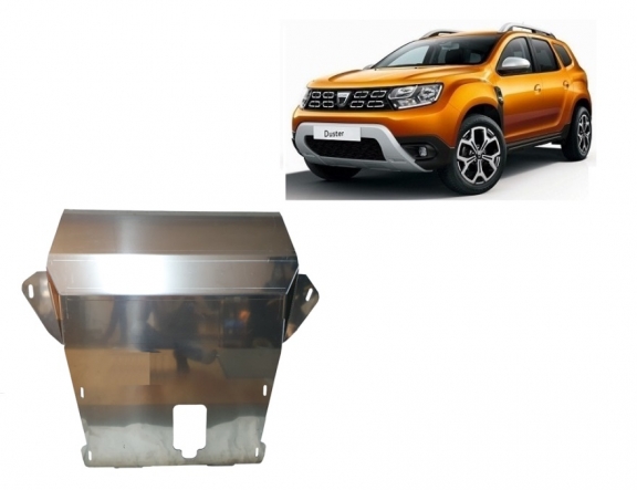 Aluminium Unterfahrschutz für Motor der Marke Dacia Duster