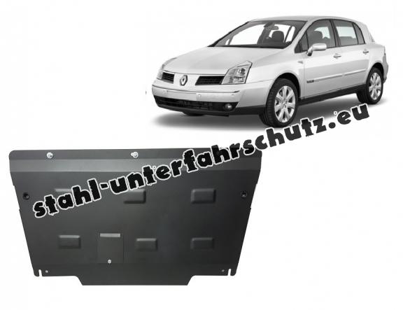 Unterfahrschutz für Motor der Renault Vels Satis