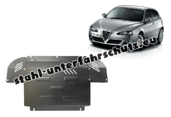 Unterfahrschutz für Motor und Getriebe aus Stahl für  Alfa Romeo 147