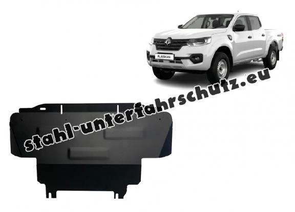 Kühlerschutz für unten aus Stahl für Renault Alaskan