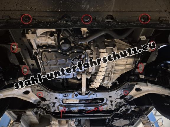 Unterfahrschutz für Motor der Marke Renault Master