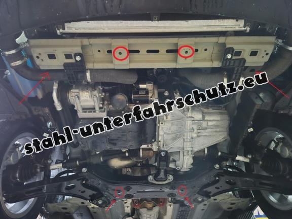 Unterfahrschutz für Motor der Marke Baic Beijing X35