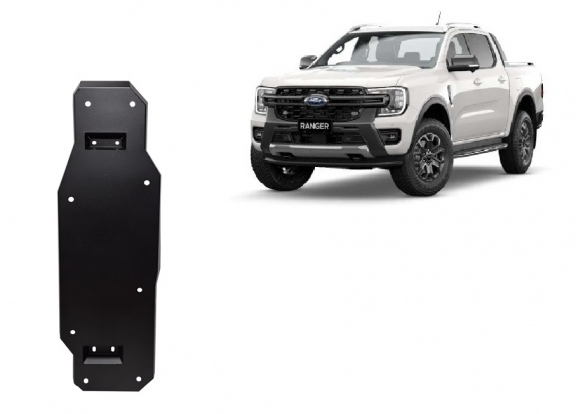 Stahlschutz für Treibstofftank der Marke Ford Ranger (MB3G9A147CF; 2643728)