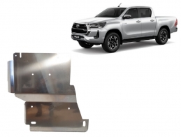 Aluminium Differentialschutz für Toyota Hilux Invincible