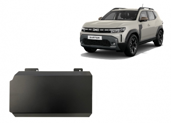 Stahl-Batterieschutz für Dacia Duster Hybrid
