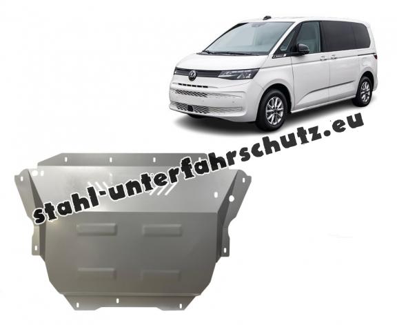 Unterfahrschutz aus verzinktem Stahl für Motor der Marke Volkswagen Transporter T7
