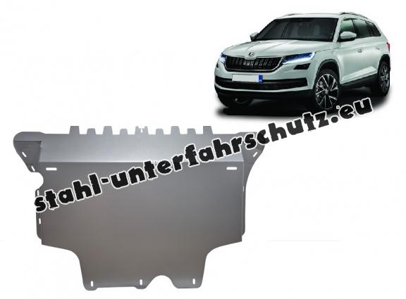 Aluminium Unterfahrschutz für Motor der Marke Skoda Kodiaq