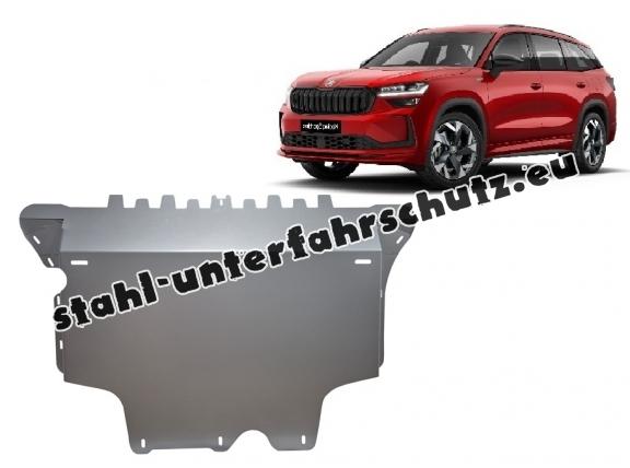 Aluminium Unterfahrschutz für Motor der Marke Skoda Kodiaq