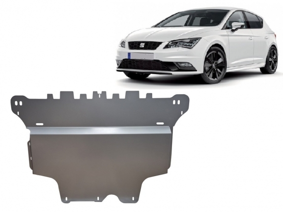 Aluminium Unterfahrschutz für Motor der Marke Seat Leon Mk3 5F