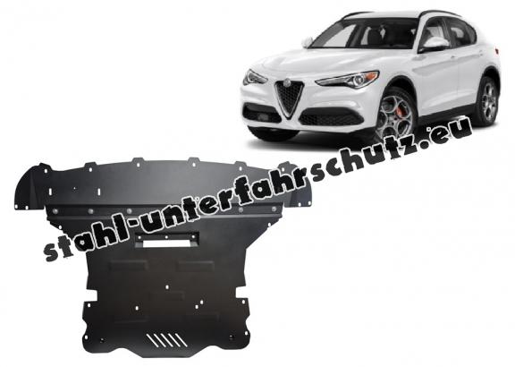 Unterfahrschutz für Motor der Marke Alfa Romeo Stelvio