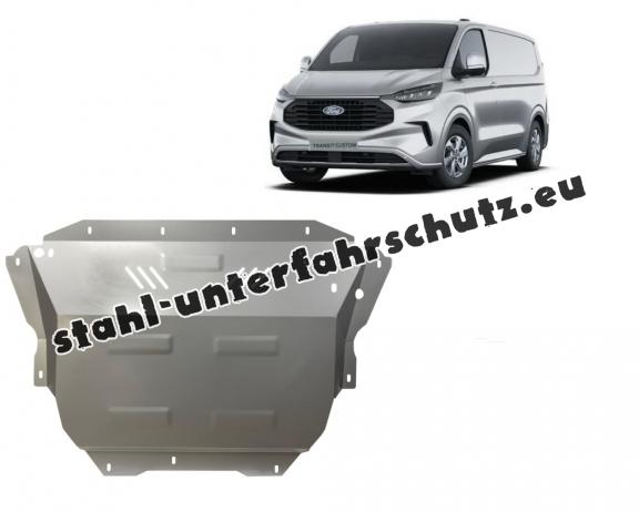Unterfahrschutz aus verzinktem Stahl für Motor der Marke Ford Transit Custom