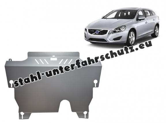 Aluminium Unterfahrschutz für Motor und Getriebe für den Volvo V60