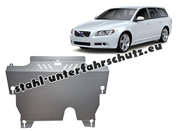 Aluminium Unterfahrschutz für Motor und Getriebe für den Volvo V70