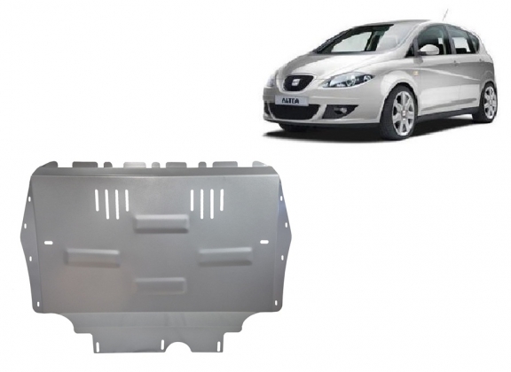 Aluminium Unterfahrschutz für Motor und Getriebe für den Seat Altea