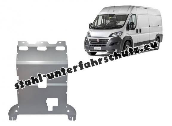 Aluminium Unterfahrschutz für Motor und Getriebe für den Fiat Ducato