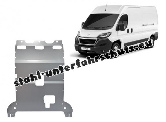 Aluminium Unterfahrschutz für Motor und Getriebe für den Peugeot Boxer