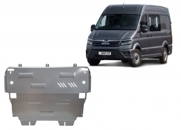 Aluminium Unterfahrschutz für Motor und Getriebe für den MAN Tge