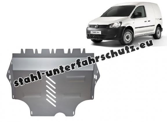 Aluminium Unterfahrschutz für Motor und Getriebe für den VW Caddy