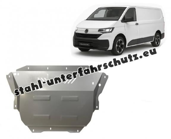 Unterfahrschutz aus verzinktem Stahl für Motor der Marke Volkswagen Transporter T7