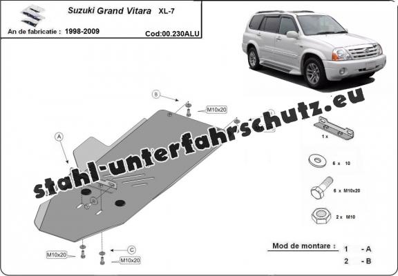 Aluminium Getriebe Schutz für Suzuki Grand Vitara XL7 Aluminium Getriebe Schutz für Suzuki Grand Vitara XL7