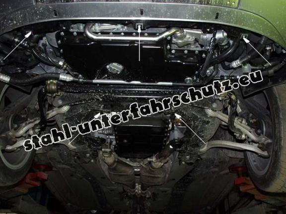 Unterfahrschutz für Motor der Marke Audi A4  B5