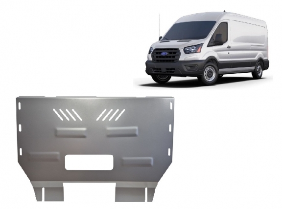 Aluminium Unterfahrschutz für Motor der Marke Ford Transit RWD