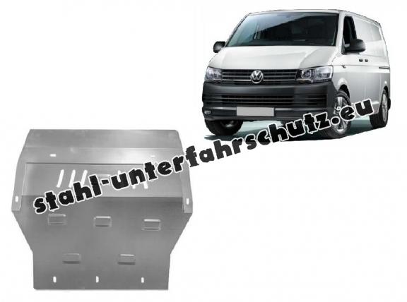 Unterfahrschutz aus verzinktem Stahl für Motor der Marke Volkswagen Transporter T6 Caravelle