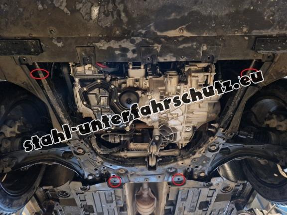 Unterfahrschutz für Motor der Marke Renault Symbioz 