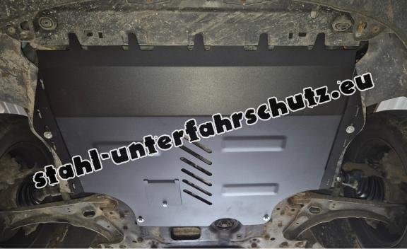 Aluminium Unterfahrschutz für Motor und Getriebe für den VW Caddy - Webasto