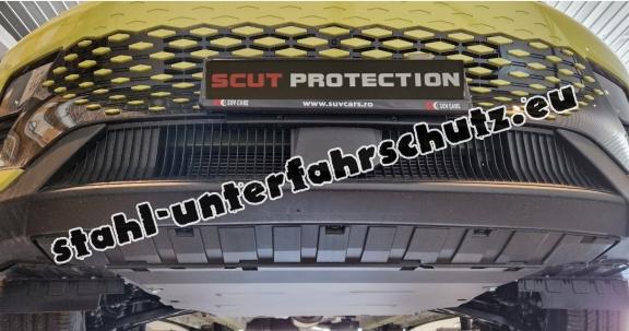 Aluminium Unterfahrschutz für Motor der Marke BAIC Beijing X55