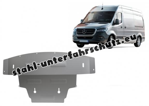 Aluminium Unterfahrschutz für Motor der Marke Mercedes Sprinter - RWD