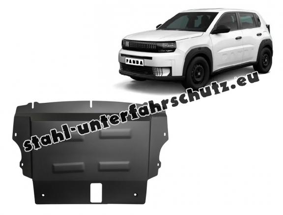 Unterfahrschutz für Motor und Getriebe aus Stahl für Fiat Grande Panda