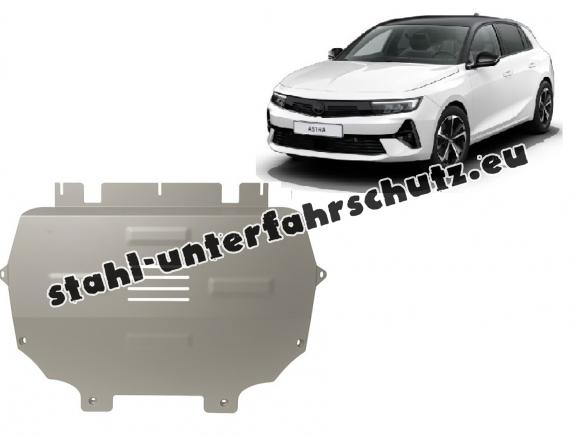 Aluminium  Unterfahrschutz Opel Astra L