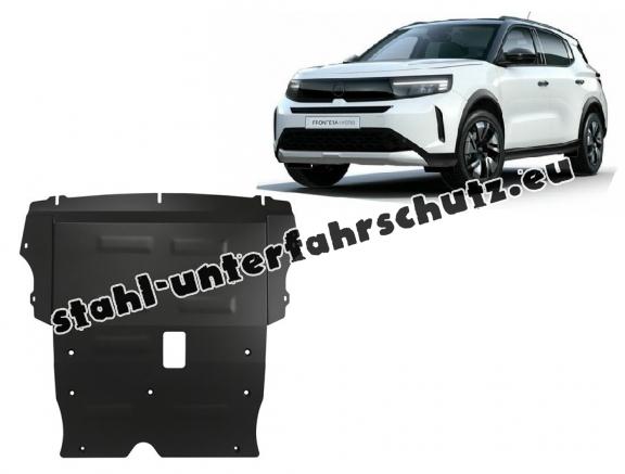 Unterfahrschutz für Motor und Getriebe aus Stahl für Opel Frontera