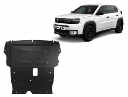 Unterfahrschutz für Motor und Getriebe aus Stahl für Fiat Grande Panda