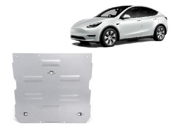 Vorderer Aluminium-Motorschutz für Elektromotor – Tesla model Y