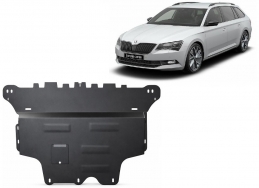 Unterfahrschutz für Motor der Marke Skoda Superb - Automatikgetriebe