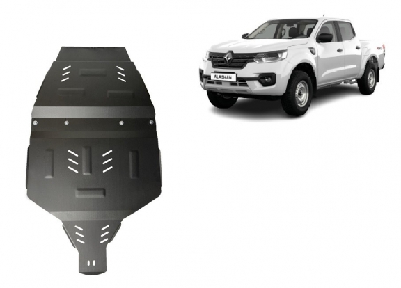 Stahl Getriebe Schutz für Renault Alaskan