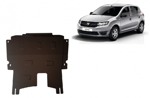 Unterfahrschutz für Motor der Marke Dacia Sandero 2