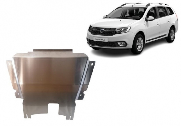 Aluminium Unterfahrschutz für Motor der Marke DACIA LOGAN MCV