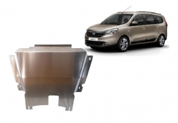 Aluminium Unterfahrschutz für Motor der Marke DACIA LODGY