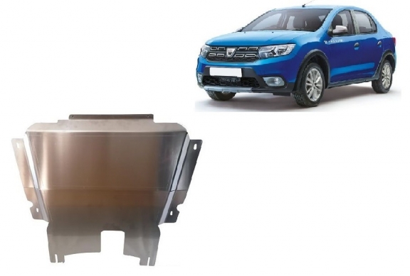 Aluminium Unterfahrschutz für Motor und Getriebe für den Dacia Logan Stepway