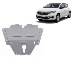 Aluminium Unterfahrschutz für Motor und Getriebe für den Dacia Sandero