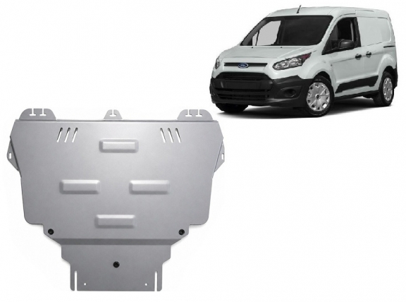 Aluminium  Unterfahrschutz Ford Transit Connect 