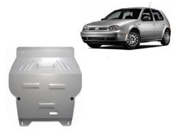 Aluminium Unterfahrschutz für Motor und Getriebe für den Volkswagen Golf